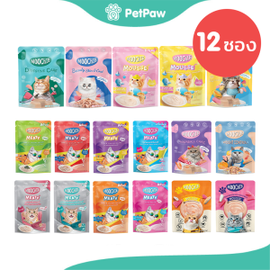 [12 ซอง] Moochie (มูชี่) อาหารเปียกแมวเกรดพรีเมียม ขนาด 70 กรัม