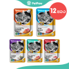 [12 ซอง] Pet8 อาหารเปียกแมว เกรดพรีเมี่ยม ขนาด 85 กรัม