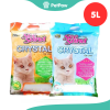 Pet8 Sea Sand ทรายแมวคริสตัล กลิ่นแอปเปิ้ล กลิ่นเลมอน ขนาด 5 ลิตร
