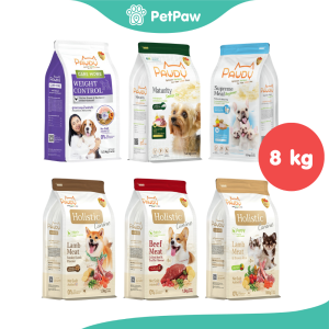 Pawdy อาหารสุนัขเกรดพรีเมียม Holistic รวมทุกสูตร ขนาด 6-8 กิโลกรัม