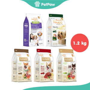 Pawdy อาหารสุนัขเกรดพรีเมียม Holistic รวมทุกสูตร ขนาด 1.2 กิโลกรัม