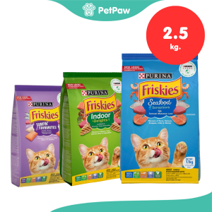 Friskies อาหารเม็ดแมว ฟริสกี้ส์ อาหารแมว รวมทุกสูตร ขนาด 2.5 kg